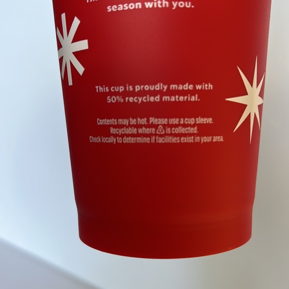 Starbucks 2022 Christmas Tumbler - Picture 5 of 6